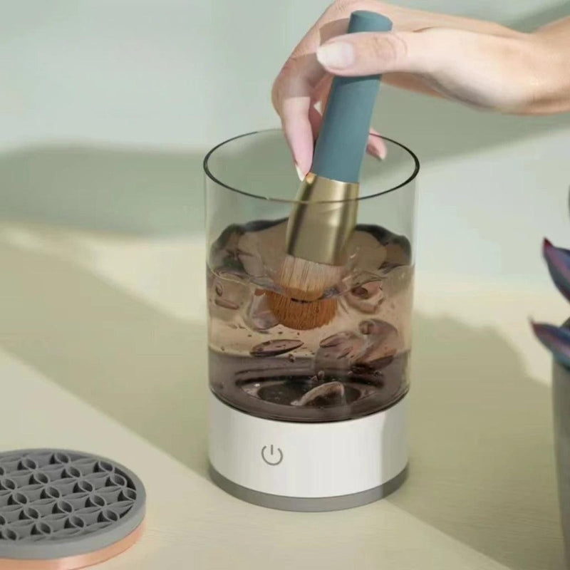 CleanGlam - Escova Automática para Esponjas de Maquiagem - Allure Place