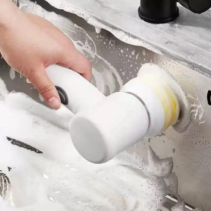 CleanMaster 5 em 1 - Escova Elétrica Sem Fio Multiuso - Allure Place