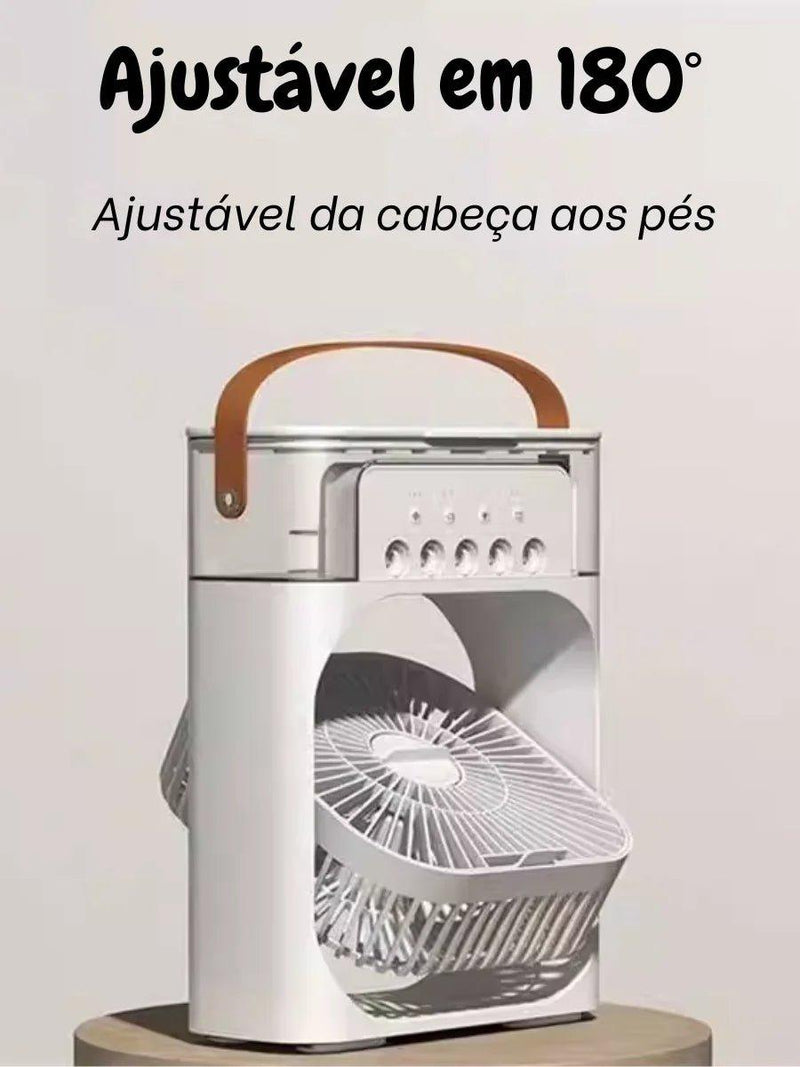 ClimaFresco 3 em 1 - Climatizador, Ventilador e Umidificador USB - C - Allure Place