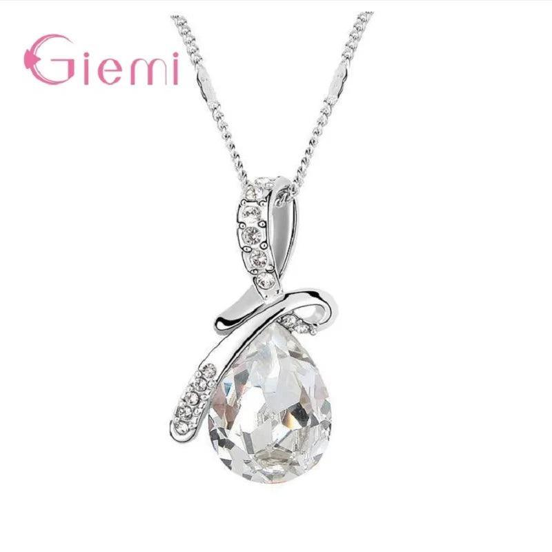 Colar Gota de Água em Prata Esterlina 925 - Allure Place