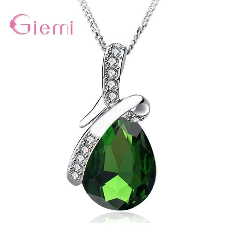 Colar Gota de Água em Prata Esterlina 925 - Allure Place