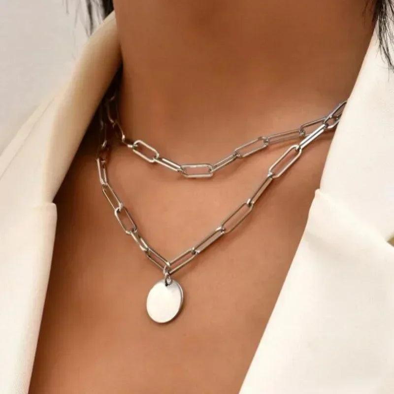 Colar Três Camadas em Prata Esterlina 925 - Allure Place