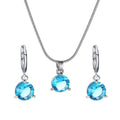 Conjunto Chic Melody - Colar e Brincos de Cristal Zircônia - Allure Place