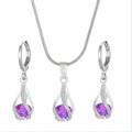 Conjunto Chic Melody - Colar e Brincos de Cristal Zircônia - Allure Place