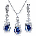 Conjunto Chic Melody - Colar e Brincos de Cristal Zircônia - Allure Place