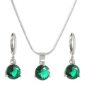 Conjunto Chic Melody - Colar e Brincos de Cristal Zircônia - Allure Place