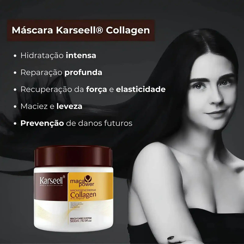 Máscara Capilar Allure Karseell Gold Mask