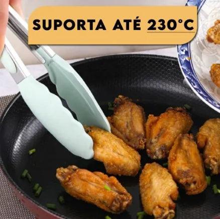 Kit Completo de Utensílios de Cozinha em Silicone - 12 Peças com Suporte - Allure Place