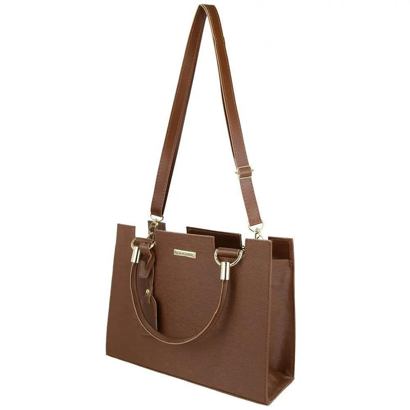 Kit Luxo Marrone - Bolsa Baú, Clutch e Carteira - Allure Place