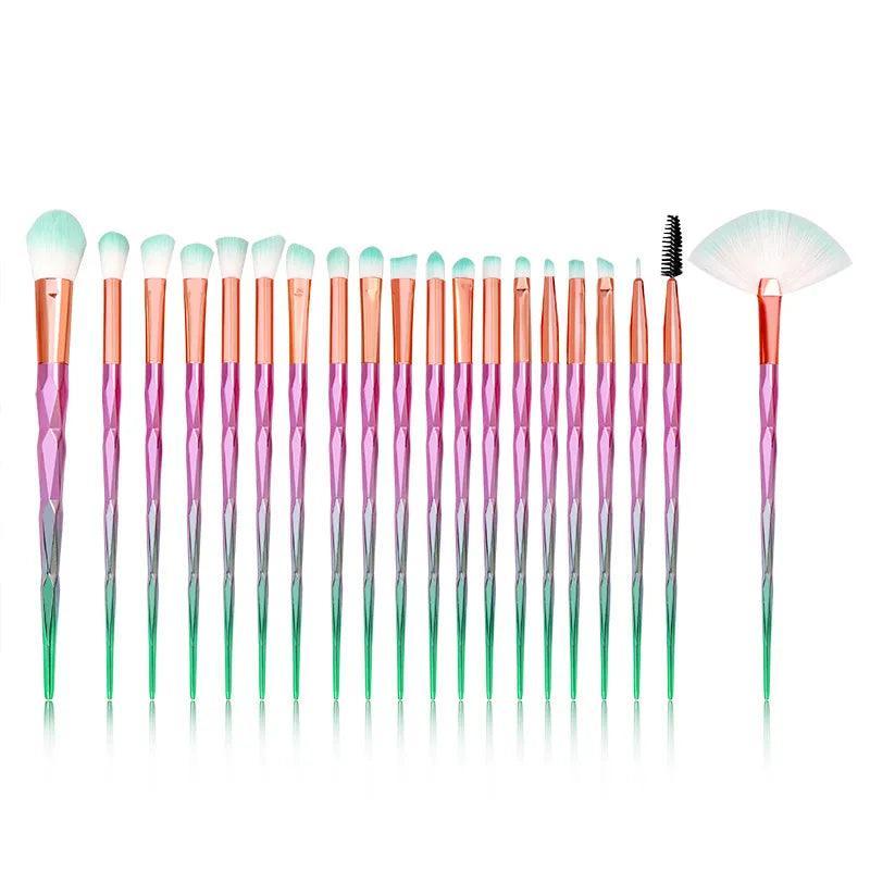 Make - UP Kit de Pincéis Diamond Shine - Allure Place