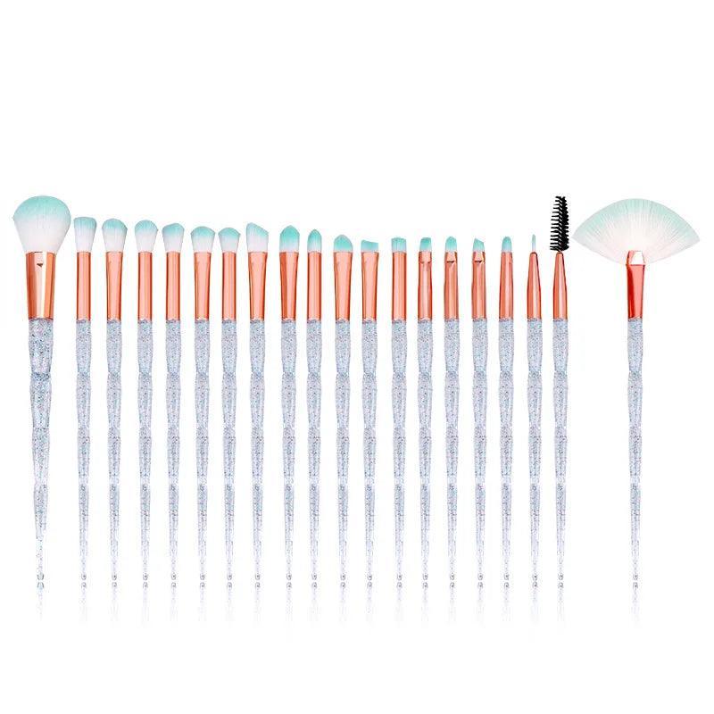 Make - UP Kit de Pincéis Diamond Shine - Allure Place