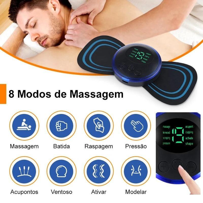Massageador Elétrico de Pescoço EMS Mini - Allure Place