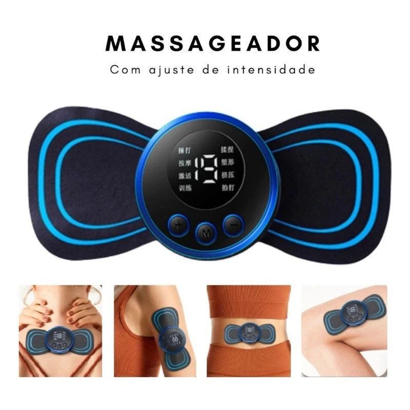 Massageador Elétrico de Pescoço EMS Mini - Allure Place