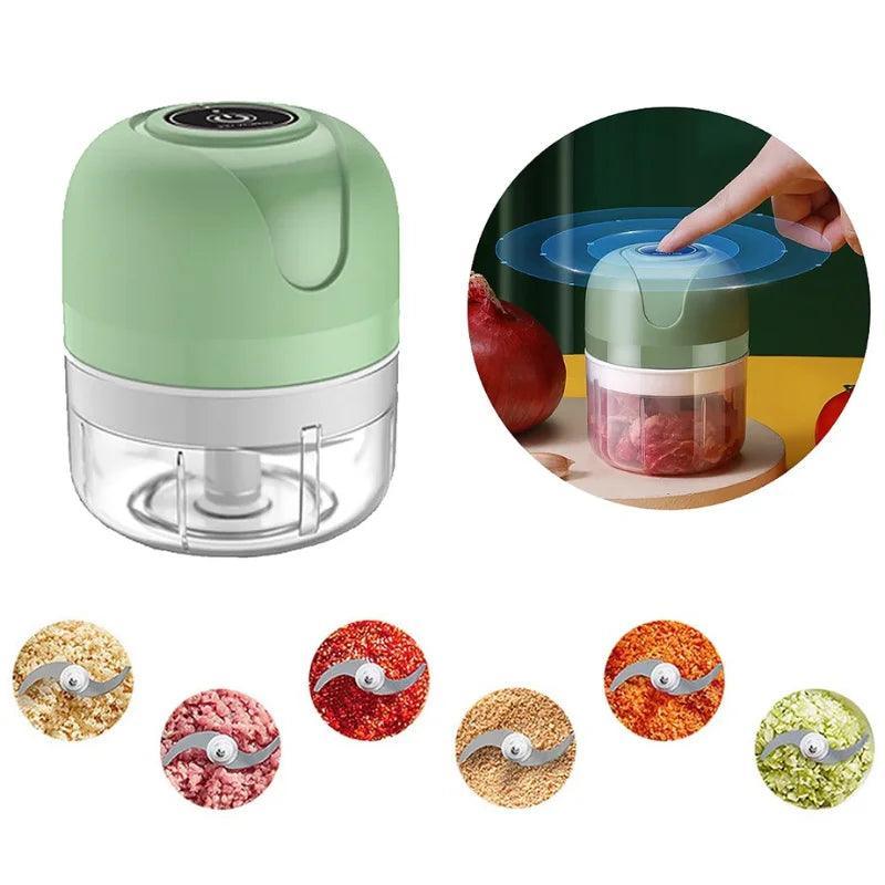 Mini Processador Elétrico Portátil 250ml - Allure Place