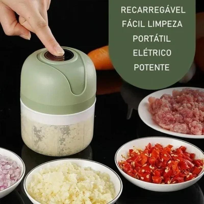 Mini Processador Elétrico Portátil 250ml - Allure Place