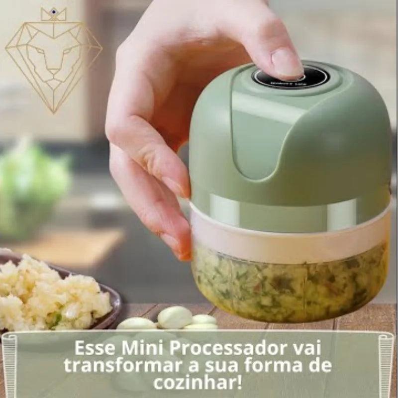 Mini Processador Elétrico Portátil 250ml - Allure Place