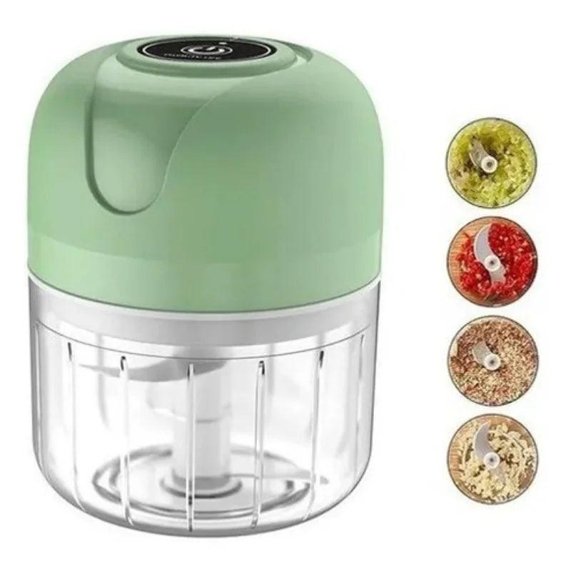 Mini Processador Elétrico Portátil 250ml - Allure Place