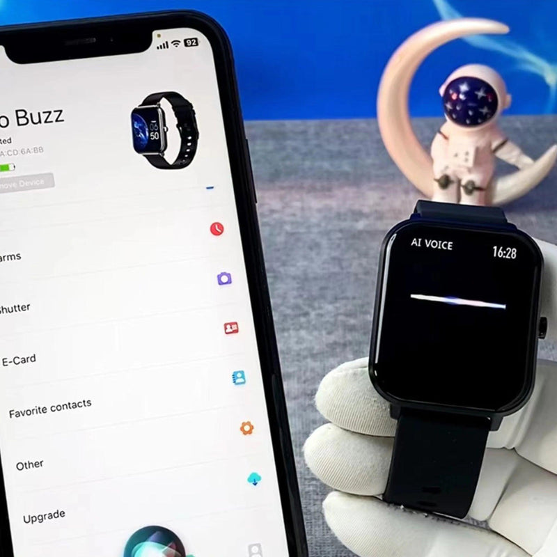 PulseTech ZL17D - Smartwatch com Monitor Cardíaco e Bluetooth - Allure Place