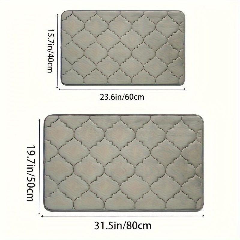 Tapete de Banho Memory Foam Antiderrapante - Allure Place