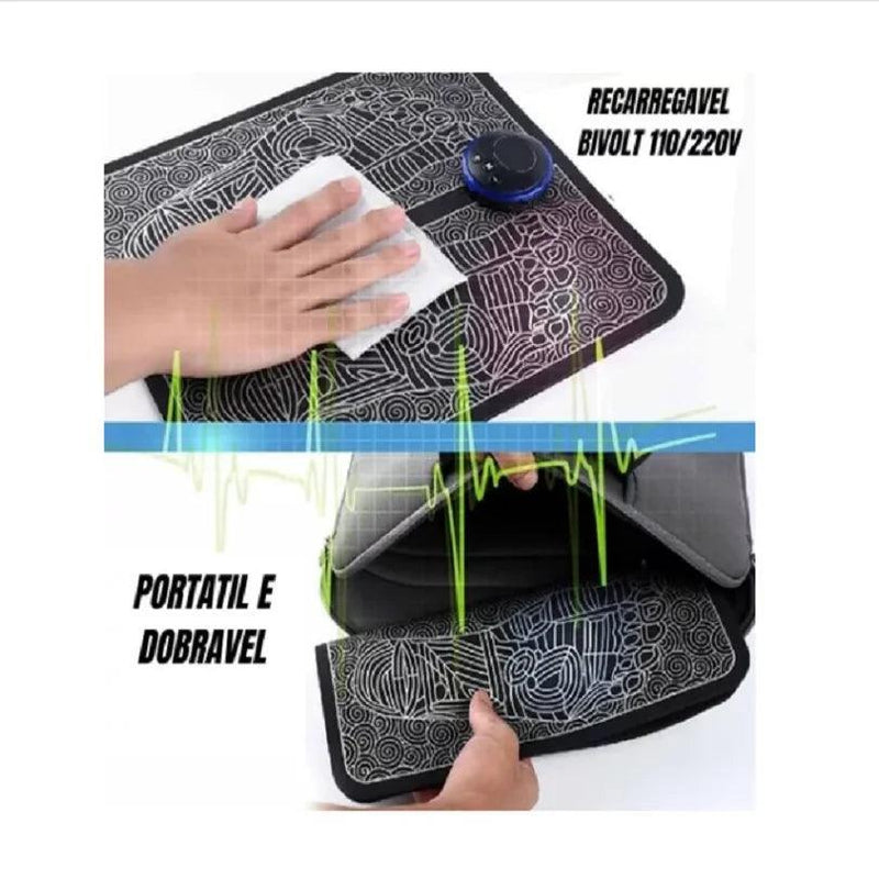 Tapete Massageador Para Os Pés Almofada Pro Ems Recarregável - Allure Place